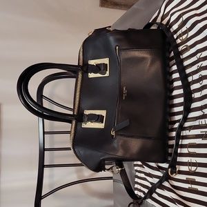 Henri Bendel large bowler bag